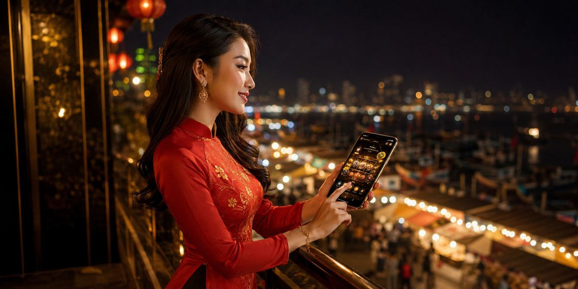 Khung cảnh bãi biển Mũi Né sang trọng gợi cảm hứng cho trải nghiệm VIP casino tại d800